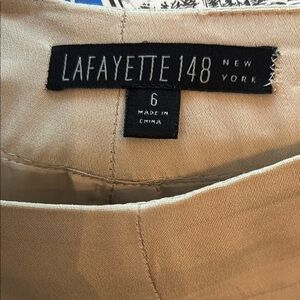 Lafayette 148 New York Women’s Tan Pants
